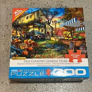 EUROGRAPHICS OLD COUNTRY GENERAL STORE PUZZLE 300 XL PIECES